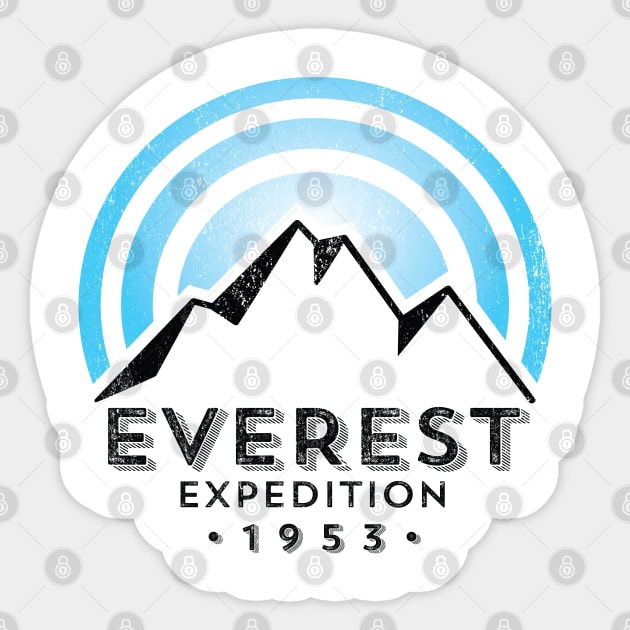 1953 Everest Expedition Sticker by Graphico